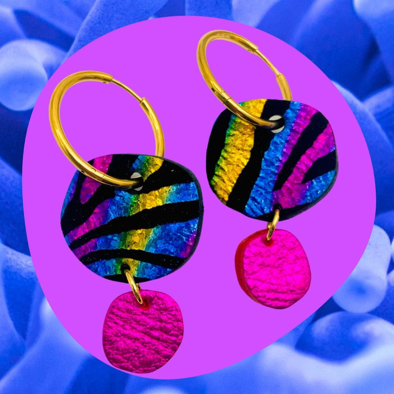 Polka Polly | Luna Hoops - Zebra