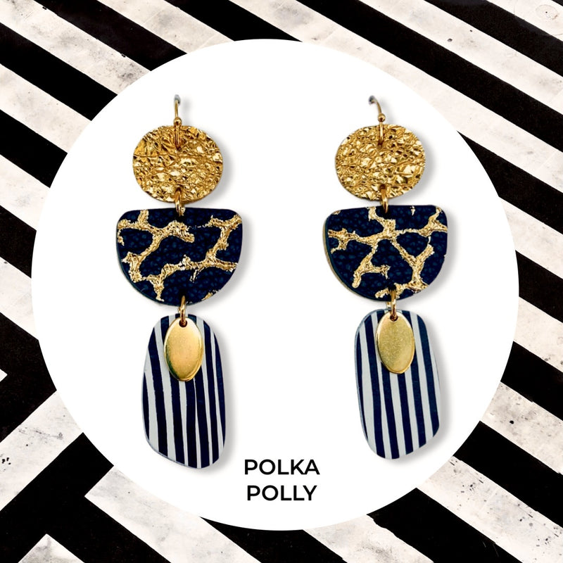 Polka Polly | Flourish Monochrome Gold