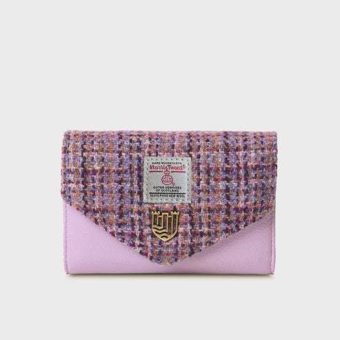 Islander | Small Violet Mini Dogtooth Clasp Purse