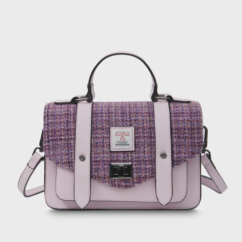 Islander | Violet Mini Dogtooth Medium Satchel