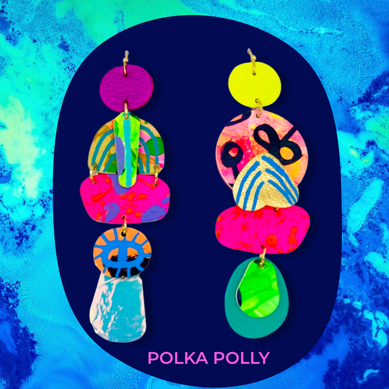 Polka Polly | Two Faced - Neon