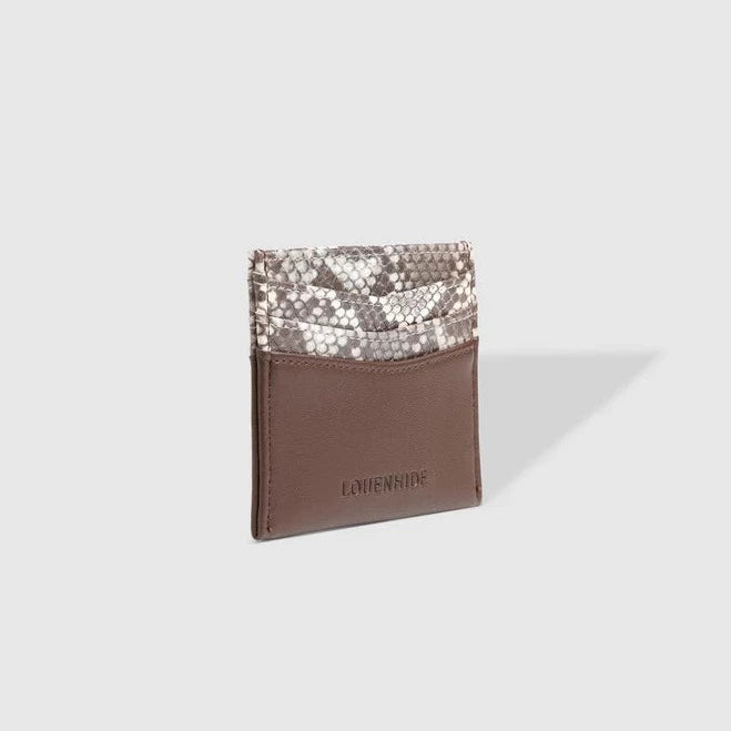 Louenhide | Ada Cardholder - Chocolate