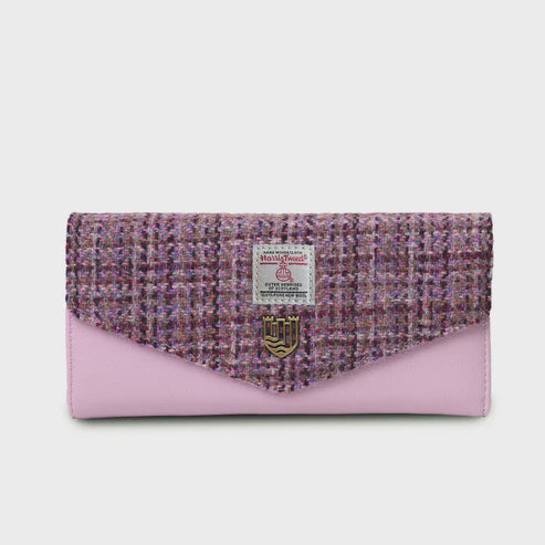 Islander | Large Violet Mini Dogtooth Clasp Purse