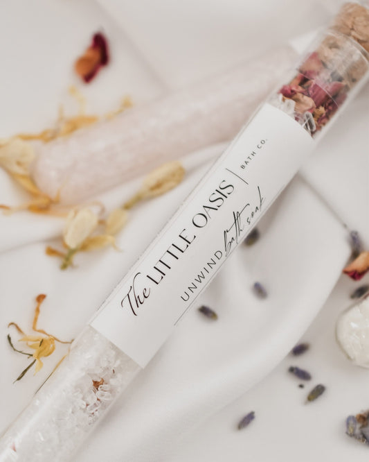 Unwind - Magnesuim Bath Soak - Test Tube