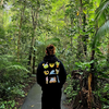 The "Tropical" Hoodie Black