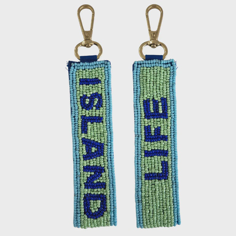 Zoda | Island LifeBeaded Keychain