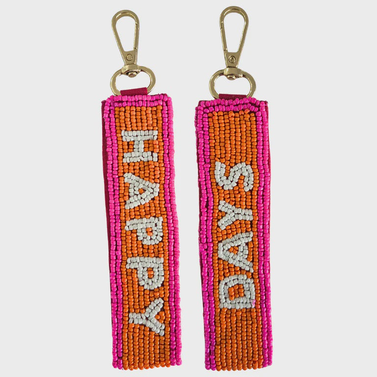 Zoda | Happy Days Beaded Keychain