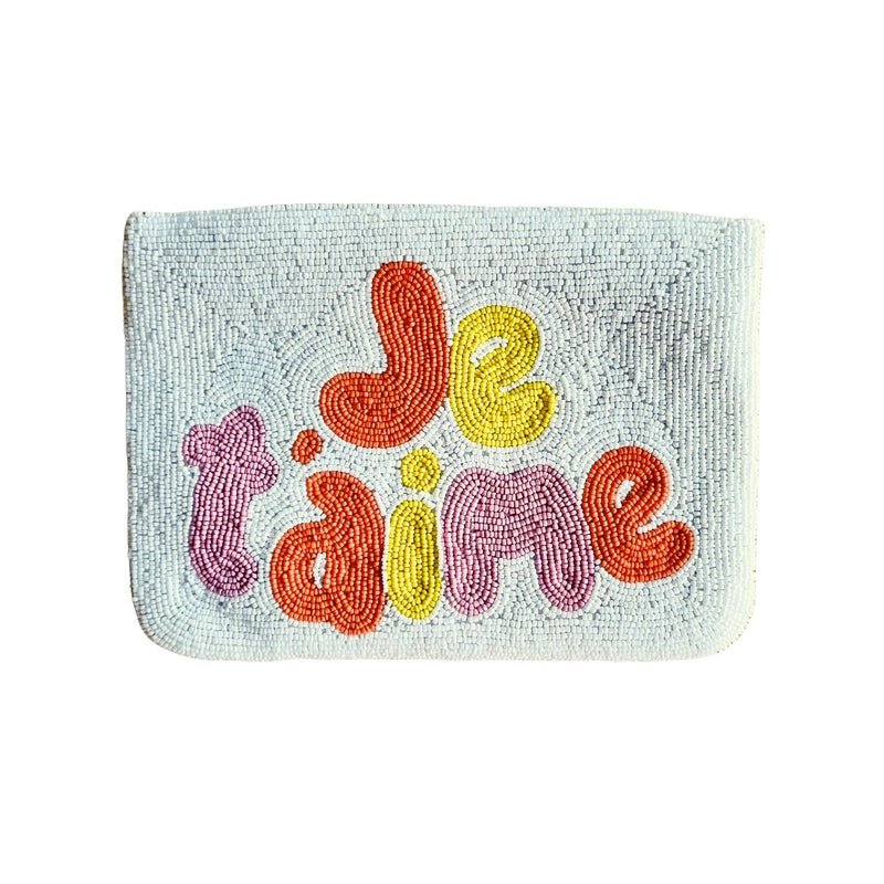 Zoda Clutch | Jet 'aime Beaded Clutch