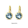 TID | Gold Plated French Clip Earrings - Multiple Colours