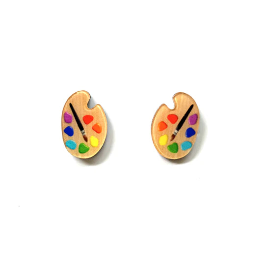 Smyle Designs | Artist Palette Studs