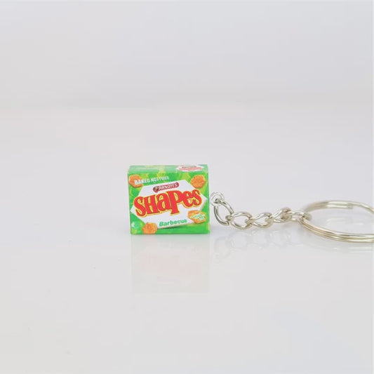 Cheeky Little Monkeys | BBQ Shapes keyring