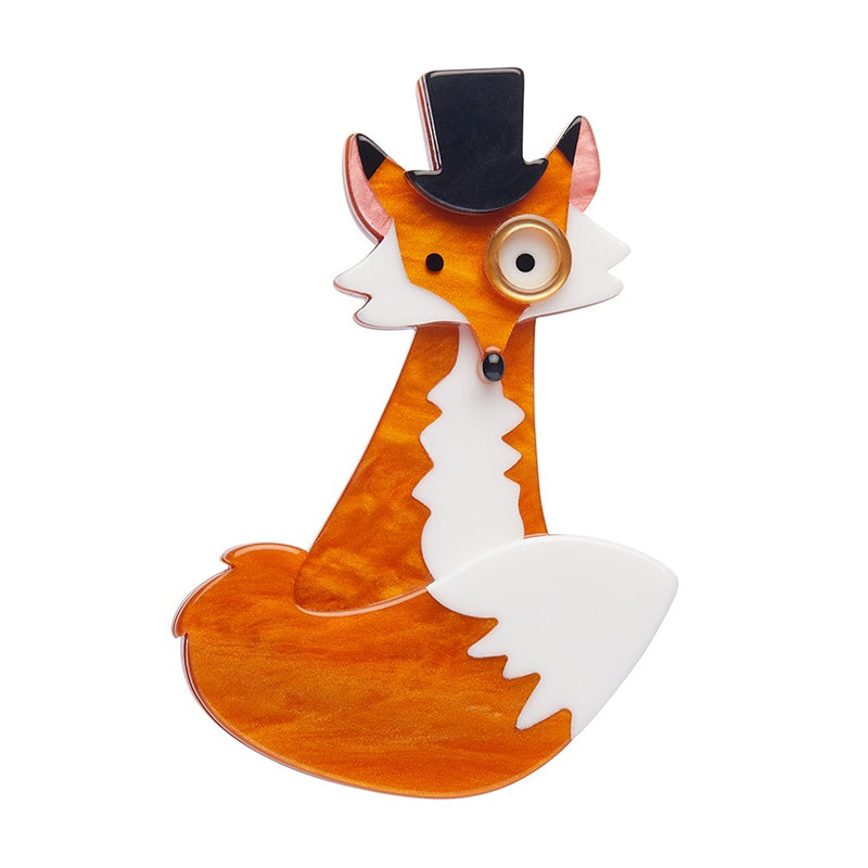 Erstwilder | Felix the Fox Brooch