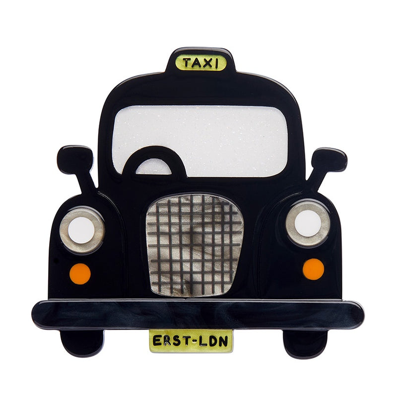 Erstwilder | Black Cab Brooch