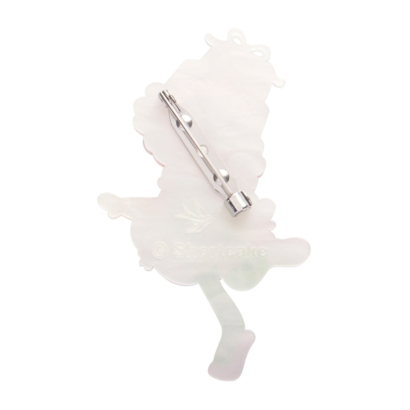 Erstwilder | Lime Chiffon Brooch