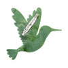 Erstwilder | The Riveting Ruby-Throated Hummingbird Brooch