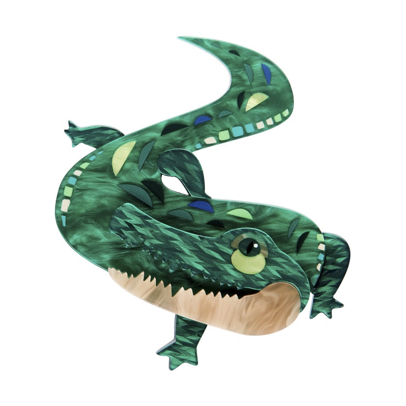 Erstwilder | The Ancient Alligator Brooch