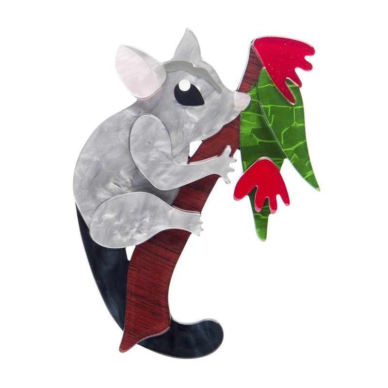 Erstwilder | Penny the Possum Brooch