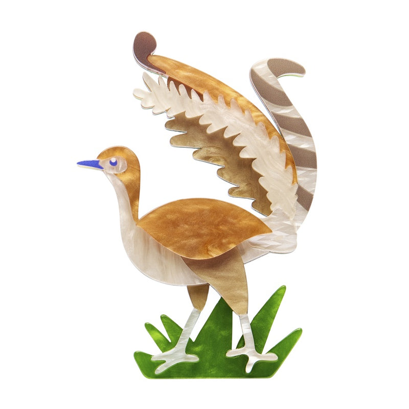 Erstwilder | Lottie the Lyrebird Brooch