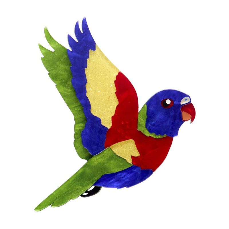 Erstwilder | Lulu the Lorikeet Brooch