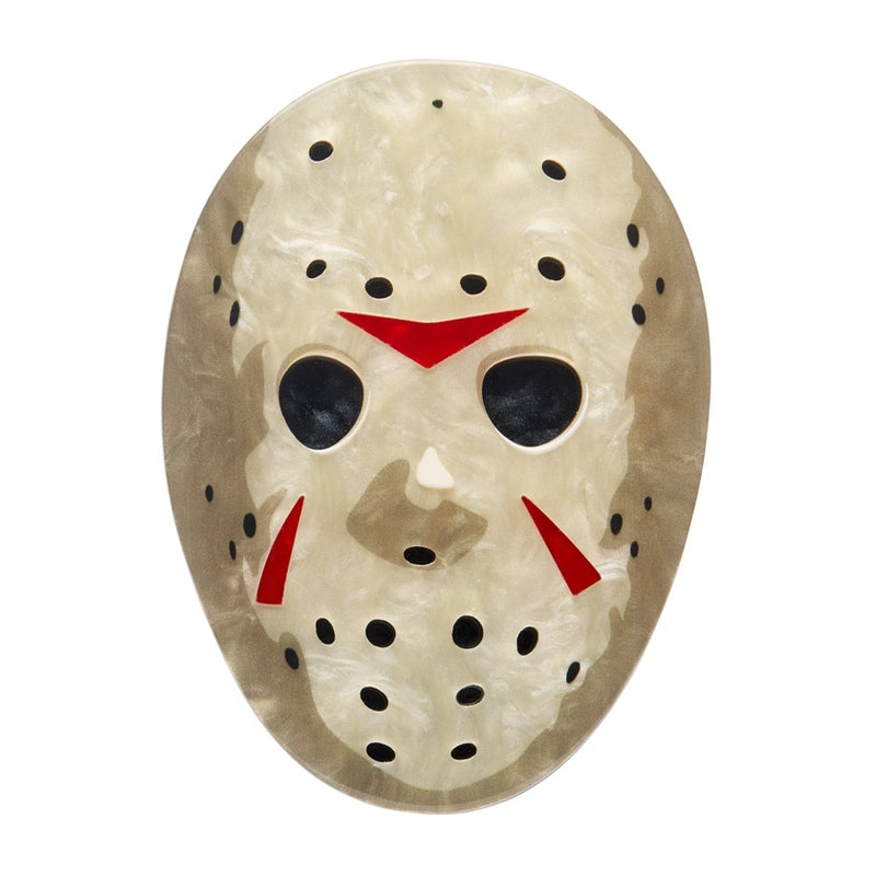 Erstwilder | Jason Voorhees Mask Brooch