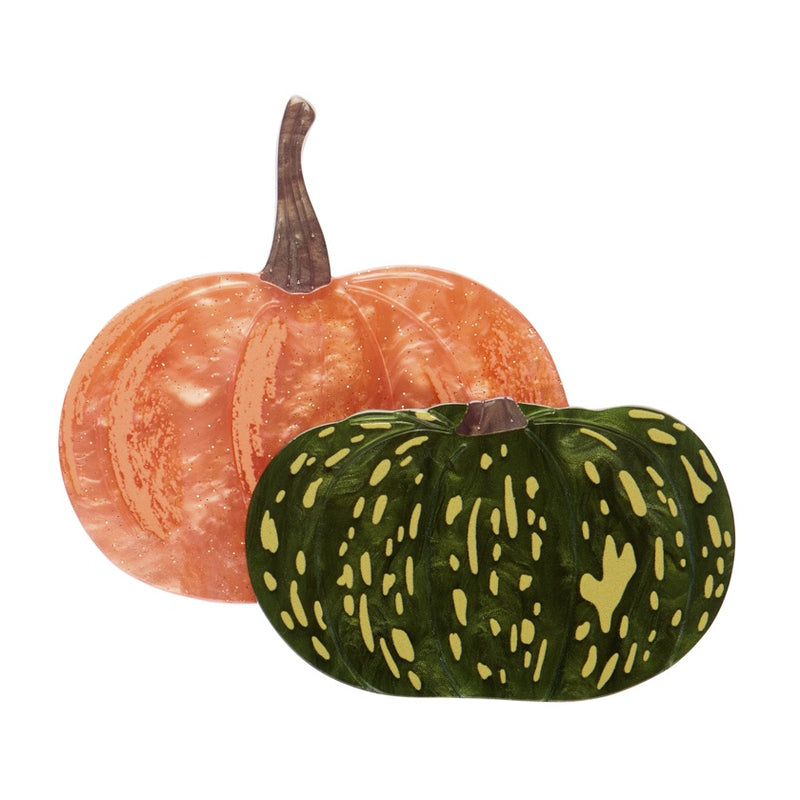Erstwilder | Purely Pumpkin Brooch