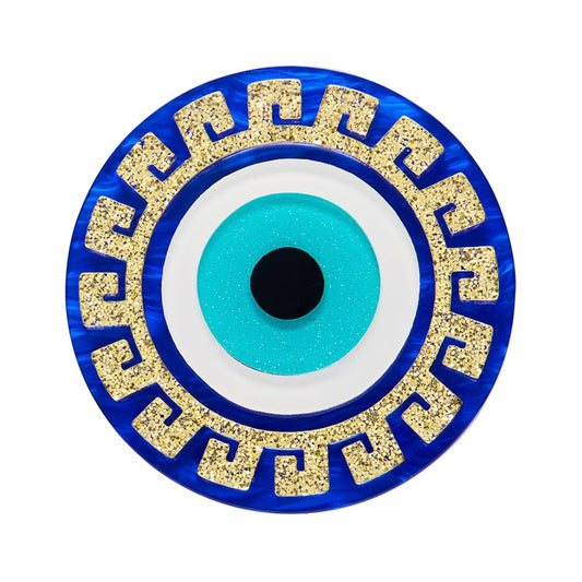 Evil Eye Amulet Brooch
