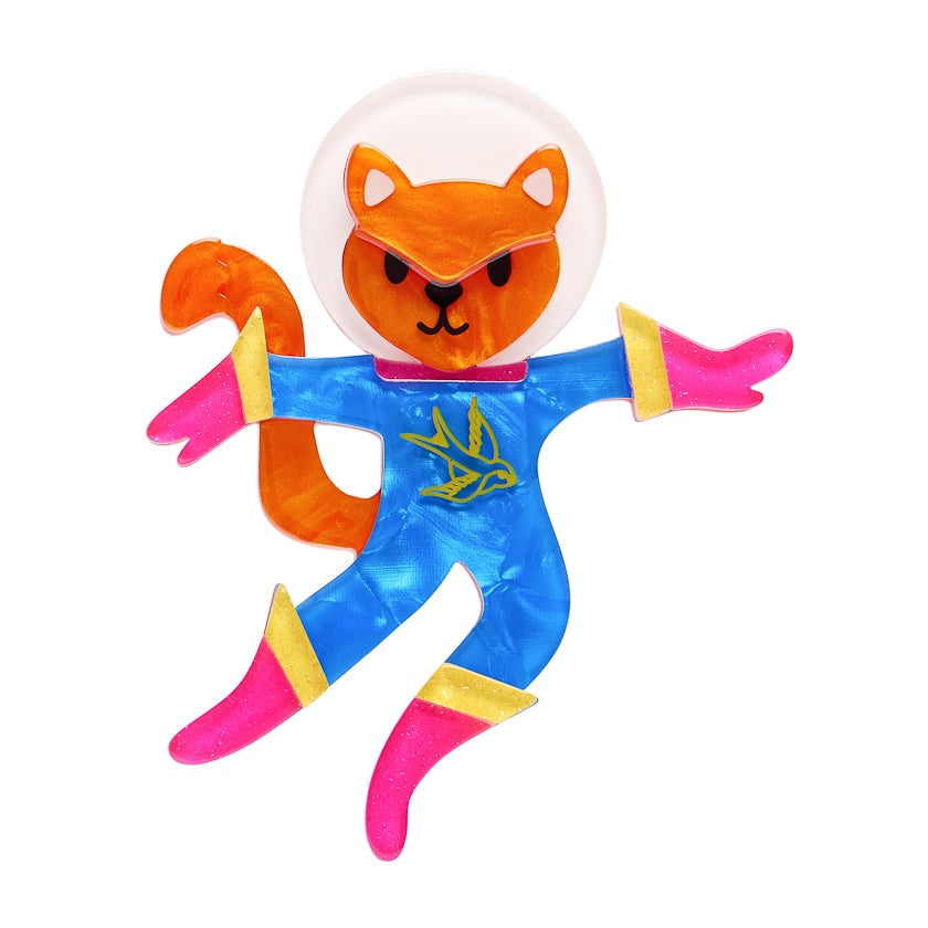 Cosmic Kitty Brooch