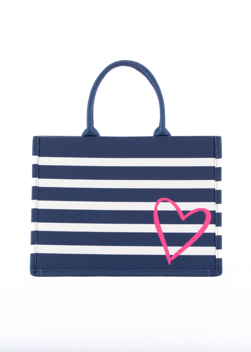 Liv & Milly | Book Bag- Love Heart