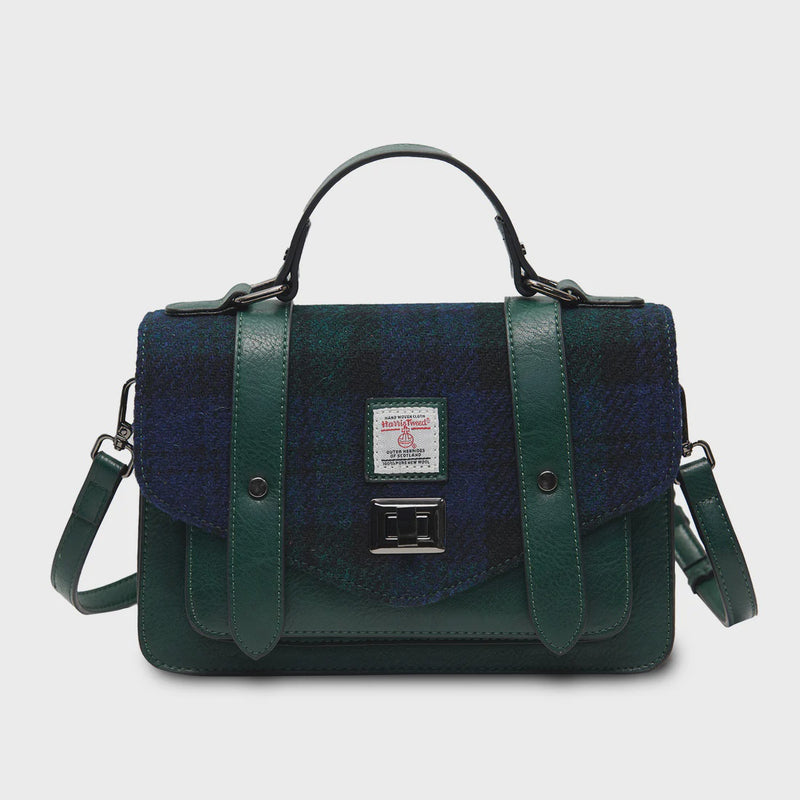Islander | Black Watch Tartan Medium Satchel