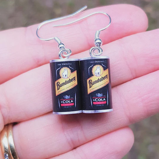 Cheeky Little Monkeys | Bundaberg Rum earrings
