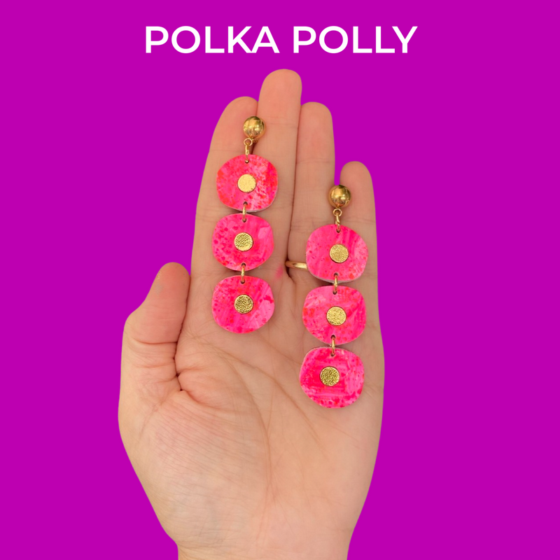 Polka Polly | Pink Poppies