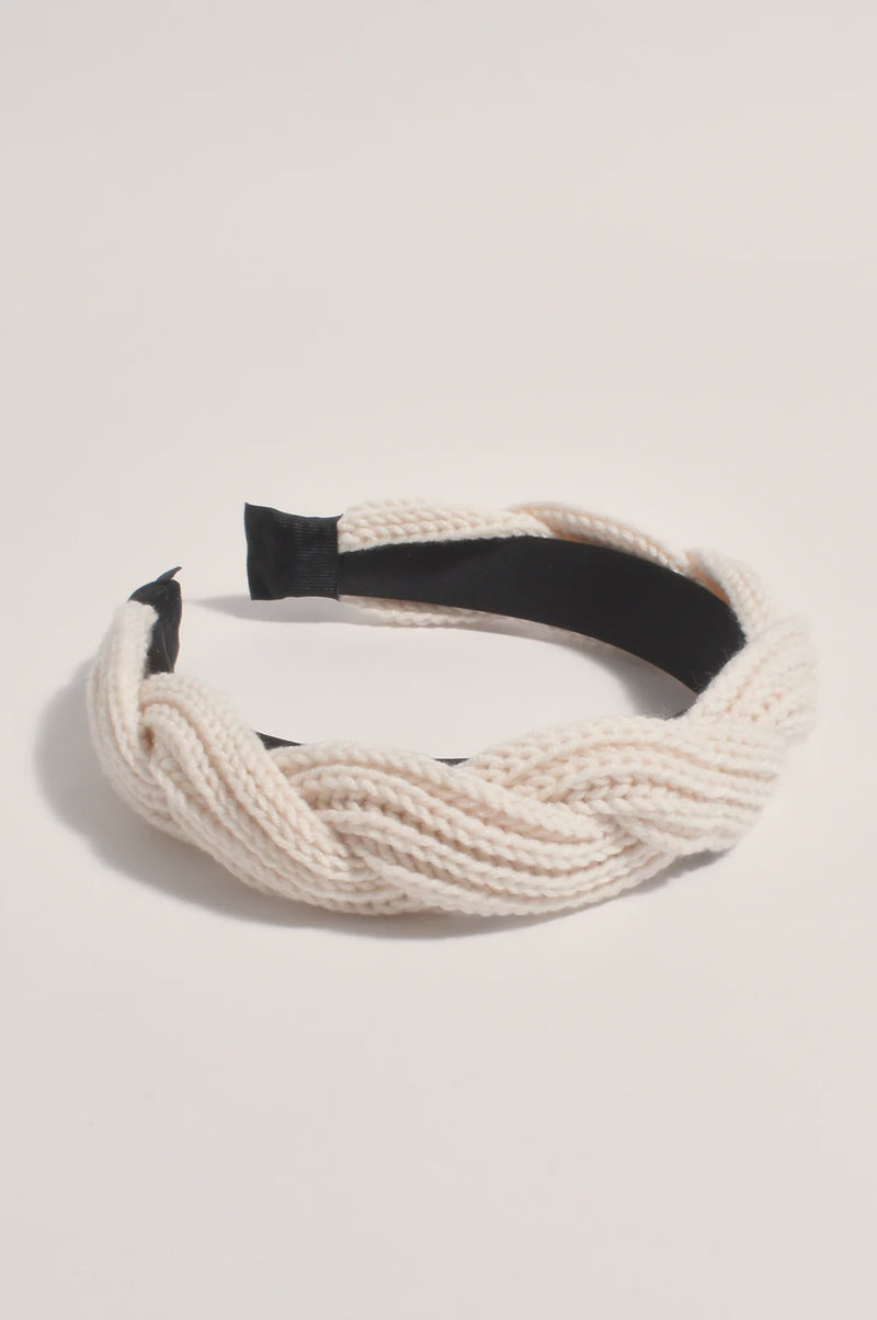 Adorne | Colorado Knit Headband Cream