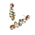 Zoda | Gloria Cascading Gem Earrings