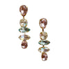 Zoda | Gloria Cascading Gem Earrings