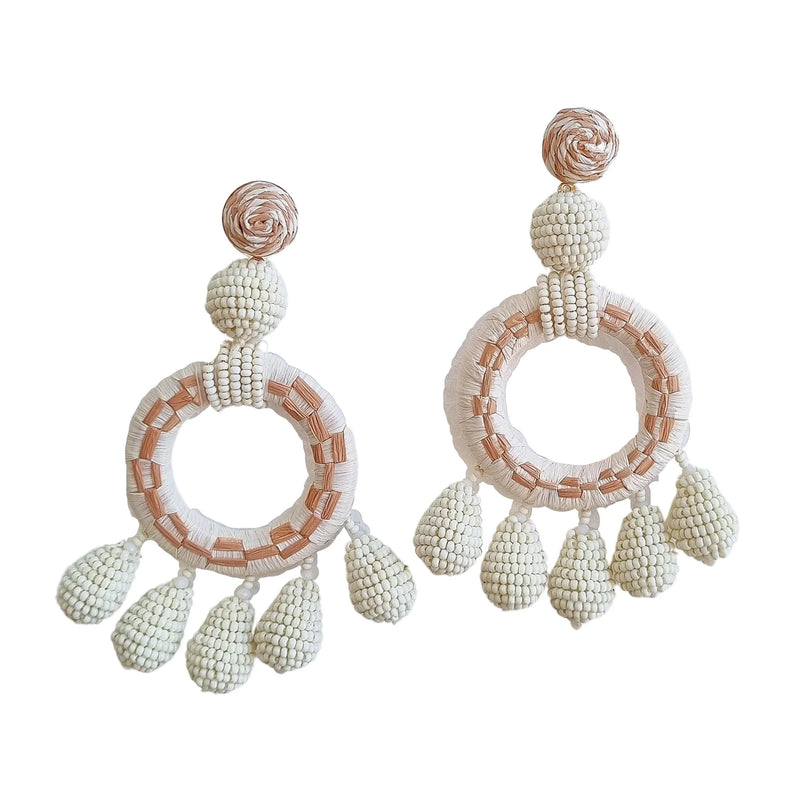 Zoda Dangles | Leila Beaded Earrings