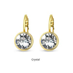 TID | Gold Plated French Clip Earrings - Multiple Colours