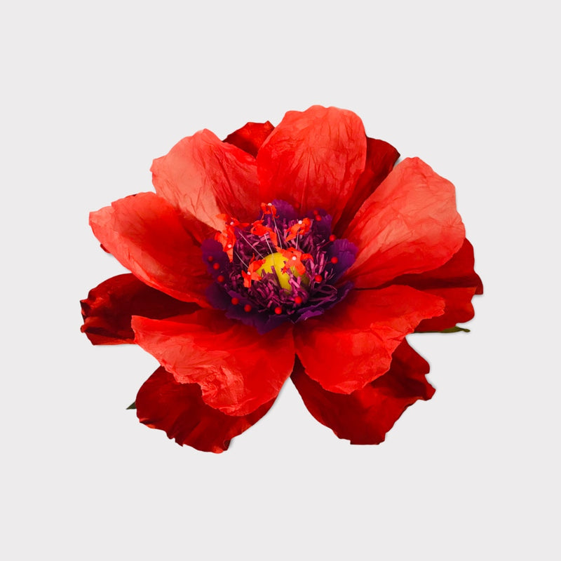 Nibbanah | PF-DC-XL PAPER FLOWER: DANCING FLOWER / XL ORANGE