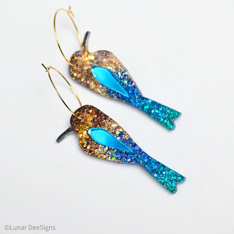 Lunar Dee | Blake the (European) Bee Eater Hoops