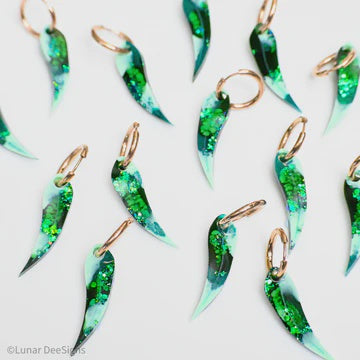 Lunar Dee | Gum blossom leaf - New with glitter!