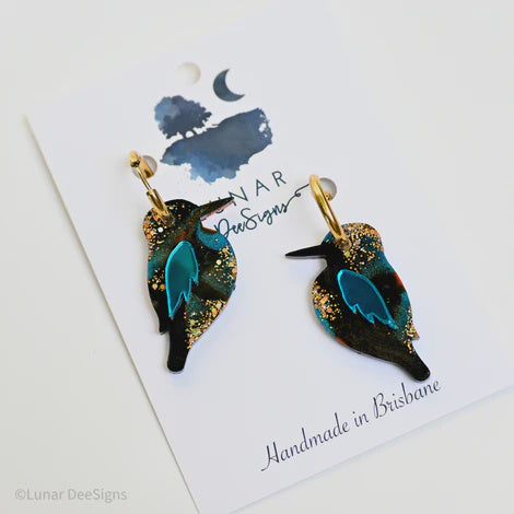 Lunar Dee | Kenny the (Common) Kingfisher - SPECIAL EDITION - Marble