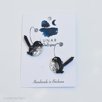 Lunar Dee | Willy the Willy Wag Tail - Hoops/Black