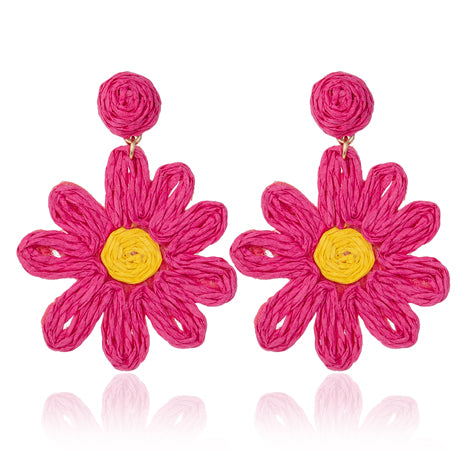 Fiesta earrings | Hot Pink