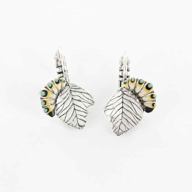 Taratata | Lever back earrings fantaisie - Cocoon on Eaten Leaf