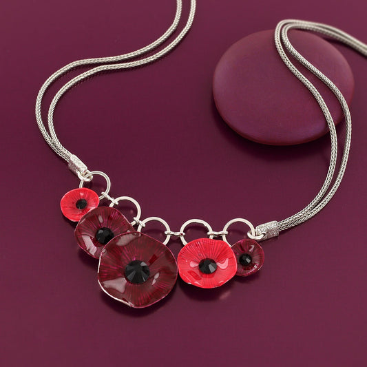 Taratata | Necklace fantaisie - Mambo Red