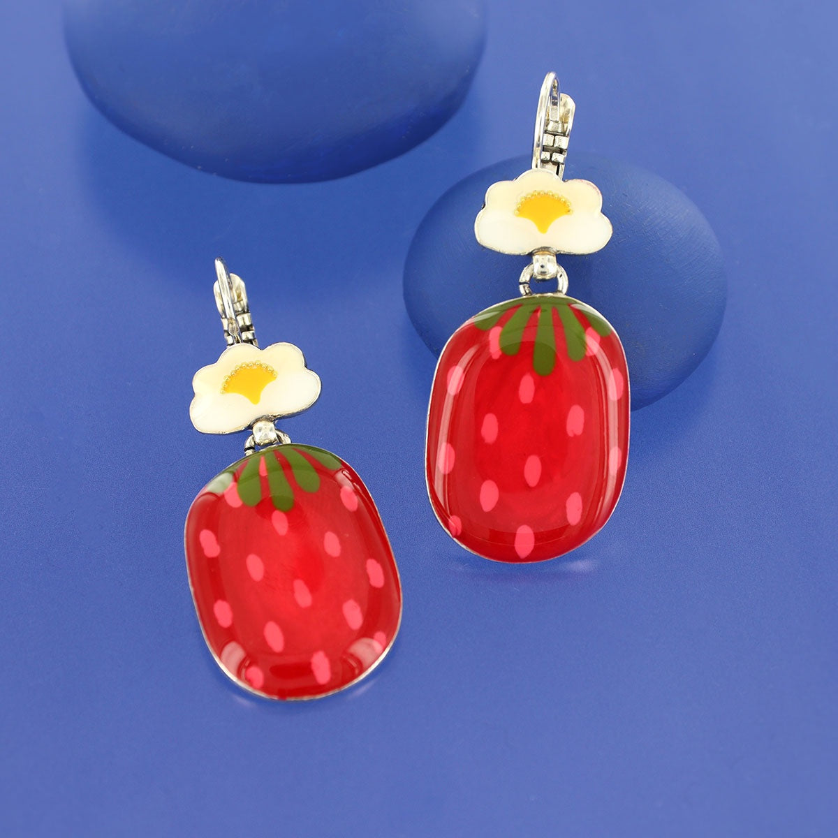 04730- Lever back earrings fantaisie  Délice