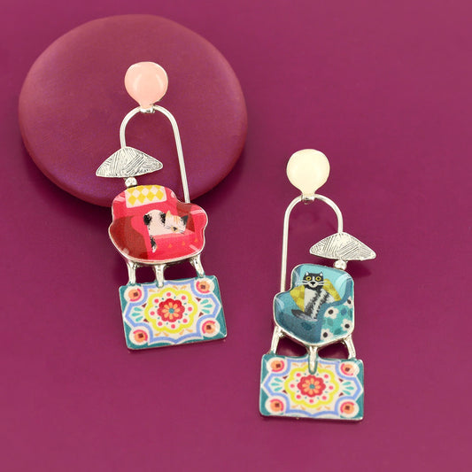 08953- stud earrings fantaisie  Chanapé