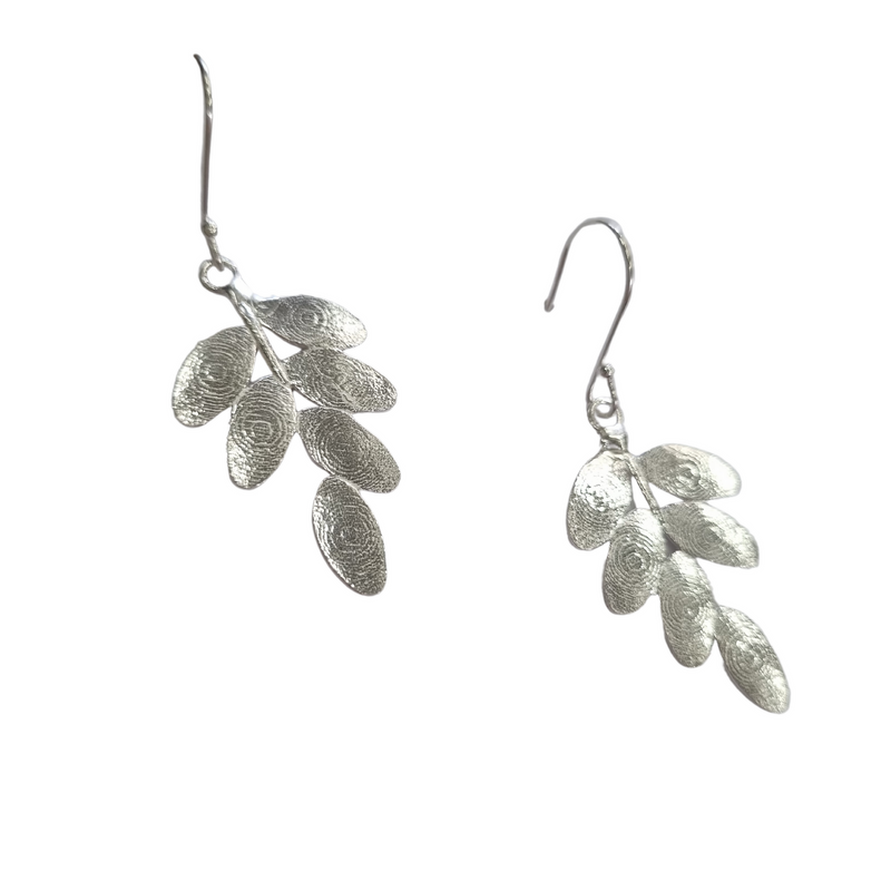 Zoda | Leaf Drops (Silver) - 6 Leaf