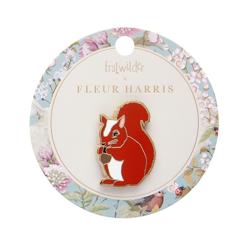 Erstwilder | Cheeky Squirrel Enamel Pin