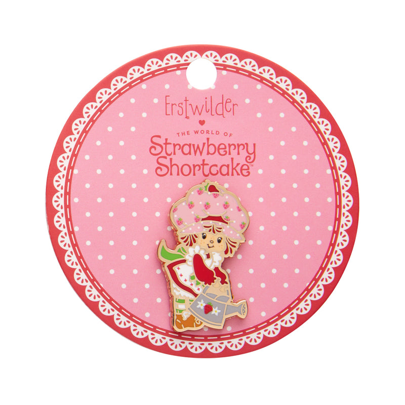 Erstwilder | Strawberry Watering Can Enamel Pin