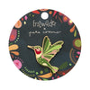 Erstwilder | The Radiant Ruby-Throated Hummingbird Enamel Pin